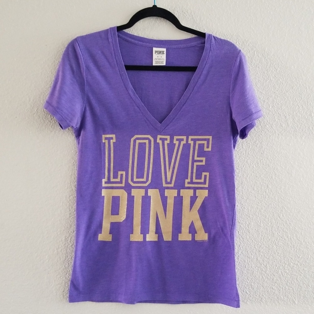 ❣Victoria Secret Love Pink T shirt👕🛍🛍